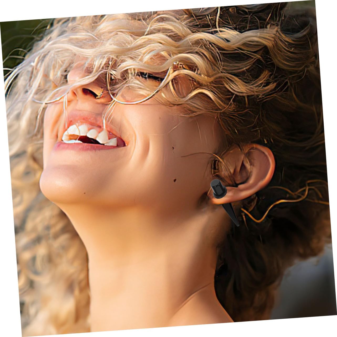 Beavorty 46pcs Complete Acrylic Tapers Tunnels Plugs for Body Piercing Jewelry Easy to Clean Maintain Suitable
