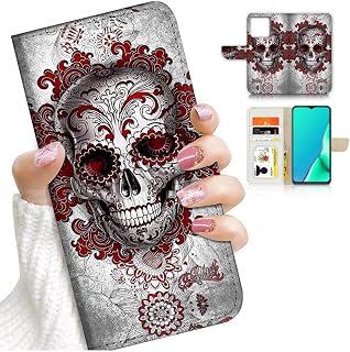 for iPhone 16 Pro, Designed Flip Wallet Phone Case Cover, A24240 Day of Dead Sugar Skull 24240