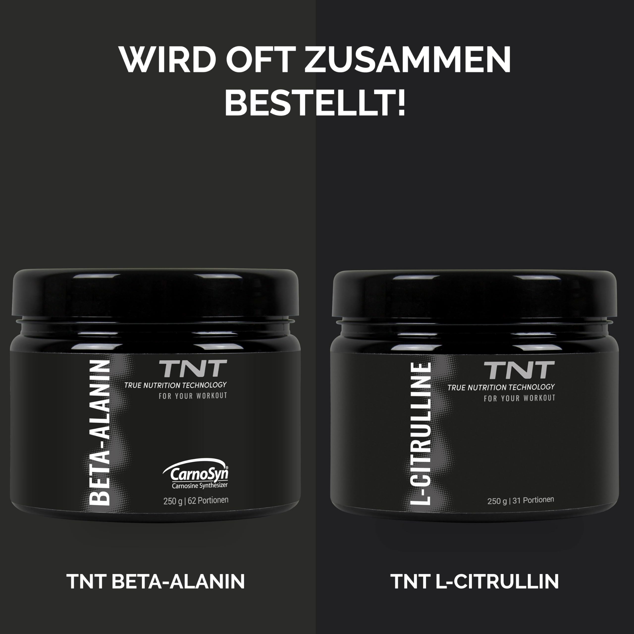 TNT Beta Alanin Pulver (250g) • Reines CarnoSyn® ohne Zusätze • 100% Vegan, hochwertig & laborgeprüft