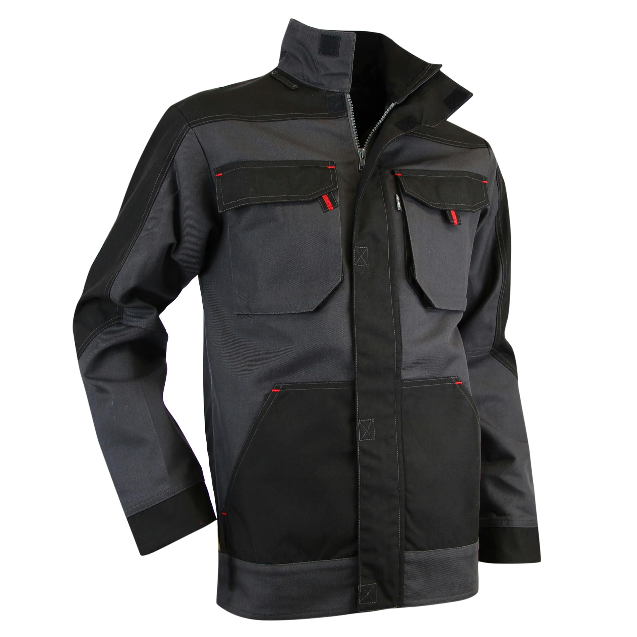 LMA WORKWEAR 1880 – Chaqueta de trabajo reforzada – 2064 CERÁMICA – Bicolor, multibolsillos, ultra resistente, ideal para BTP, Industria, Artesanía