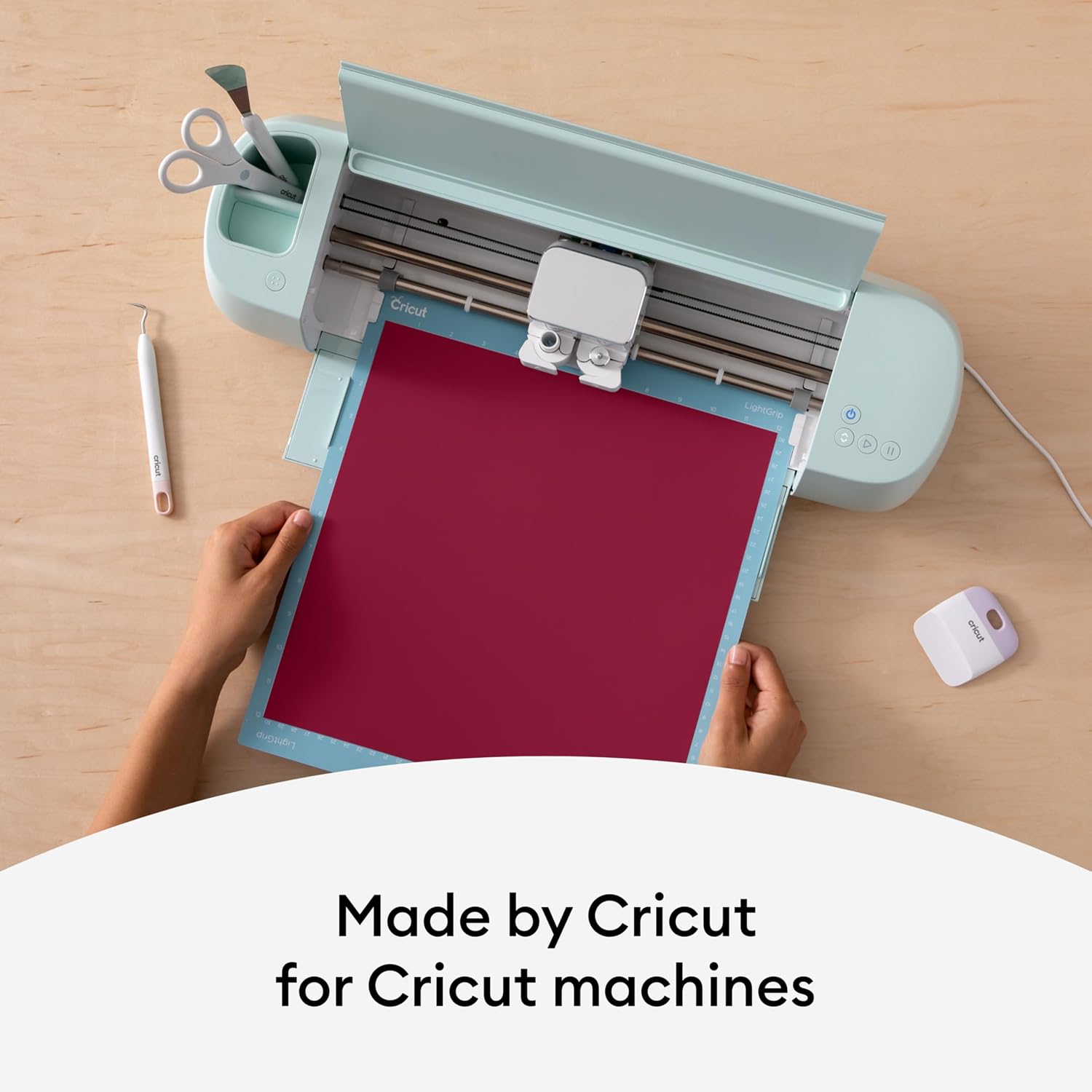 Cricut Premium Permanent Vinyl, Dark Red - 4ft Roll (12inx48in)