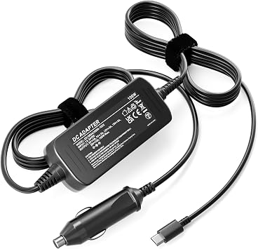ZOZO 100W USB C Laptop Car Charger for Dell Latitude Latitude/XPS/Inspiron MacBook Pro/Air Lenovo ThinkPad/Yoga/IdeaPad HP Spectre/Elitebook, Samsung Acer Asus Zenbook Chromebook Car Adapter Charger