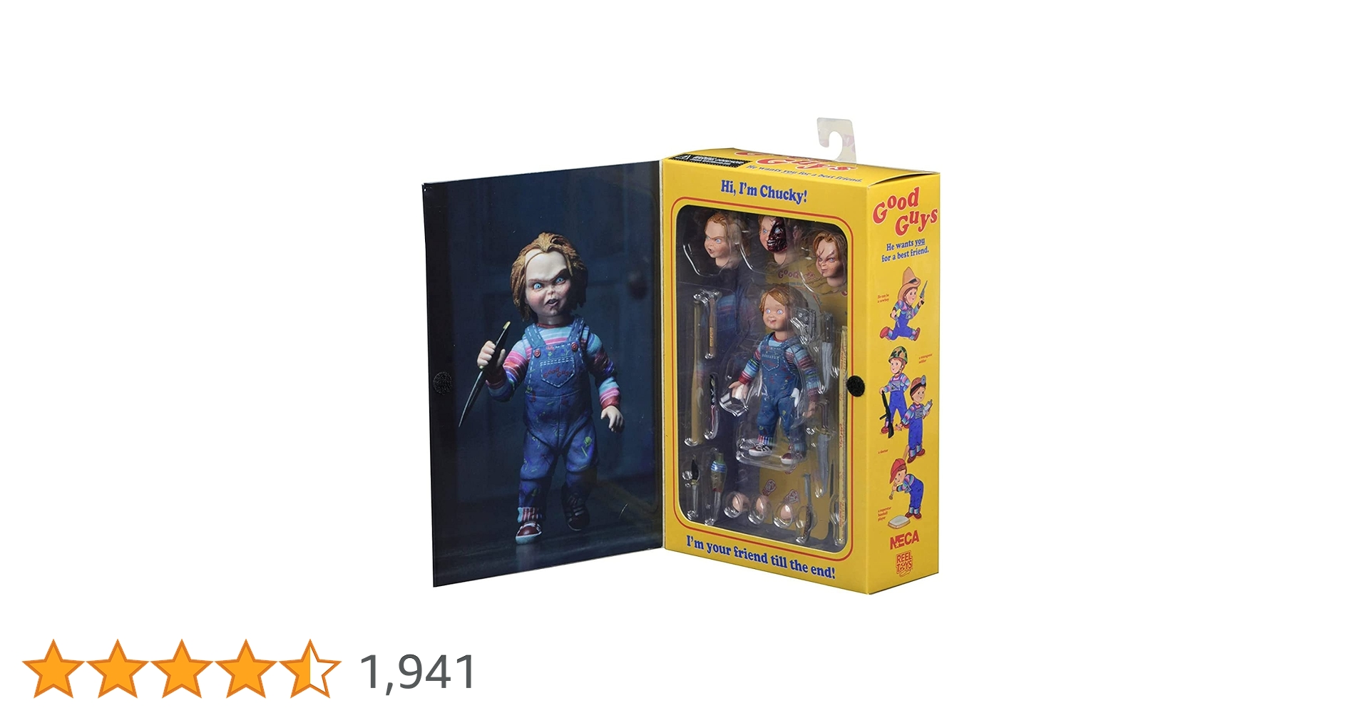 Amazon | Neca - Figurine Chucky Ultimate Edition 10cm