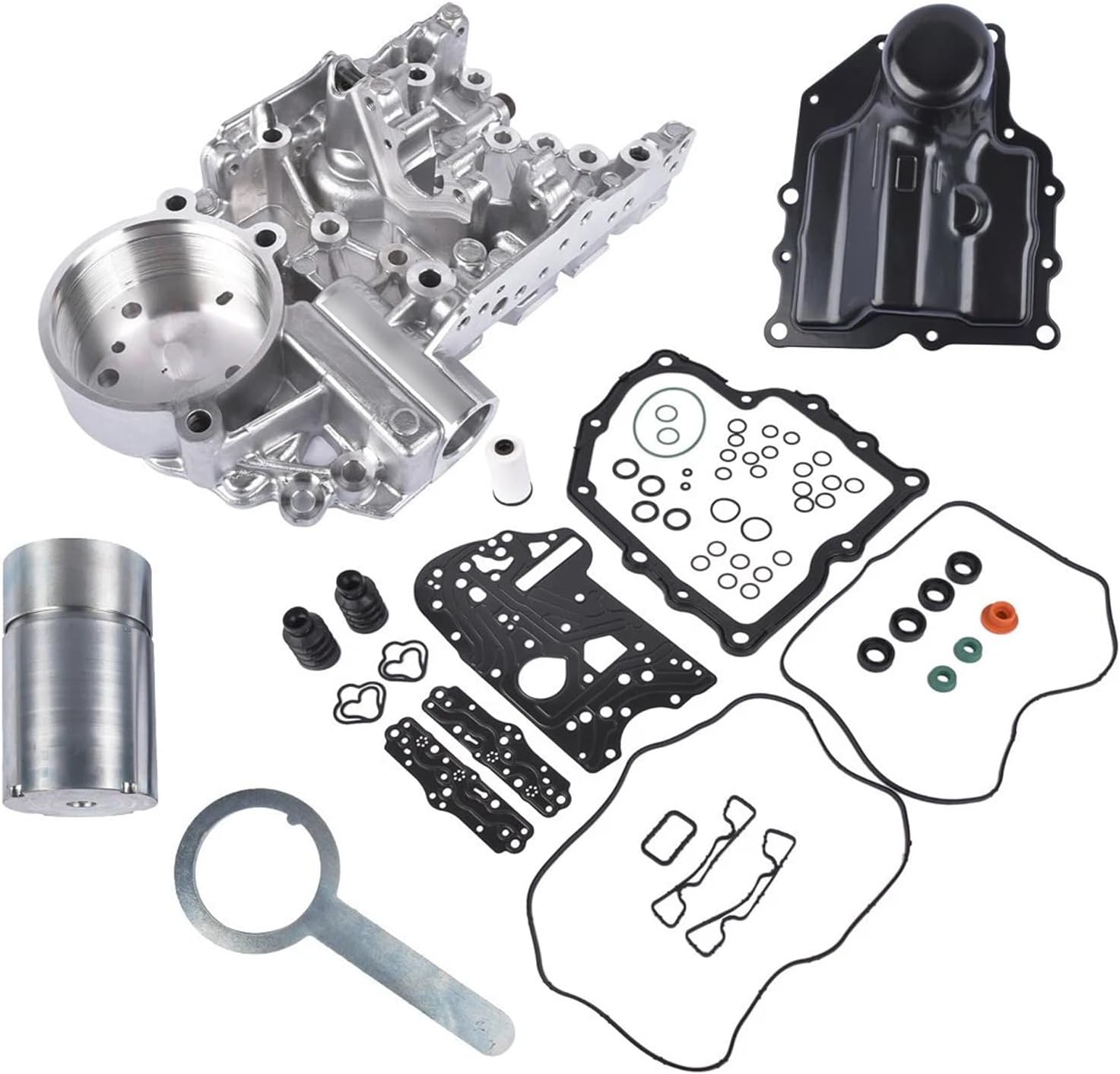 0AM325025H Oil Pan Accumulator Repair Gasket for DSG 7‑Speed Transmission, for Audi Q3, for VW GOLF/JETTA, for Seat, for Skoda DQ200 1.0‑1.9L Select Models, Transmission Seal Gasket