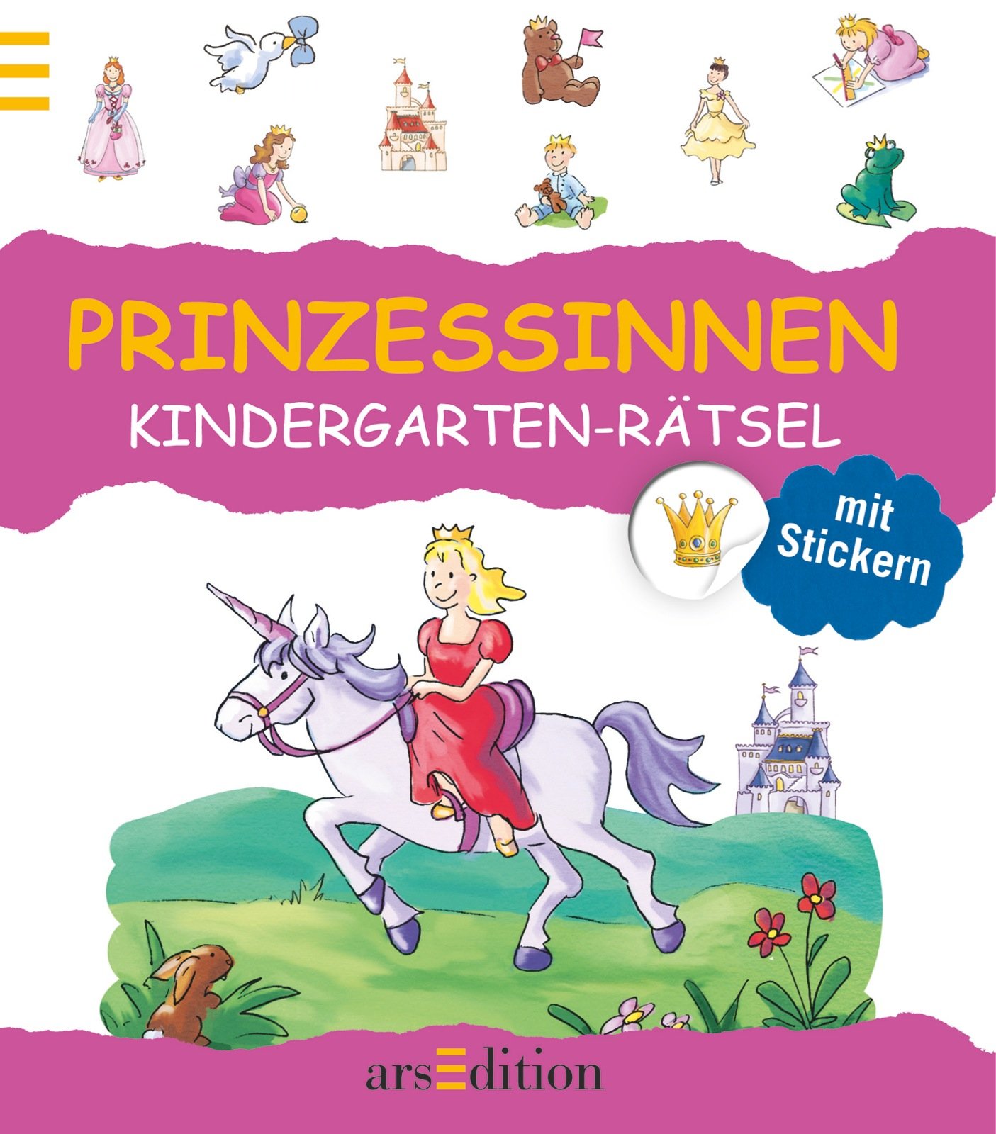 Kindergarten-Rätsel Prinzessinnen