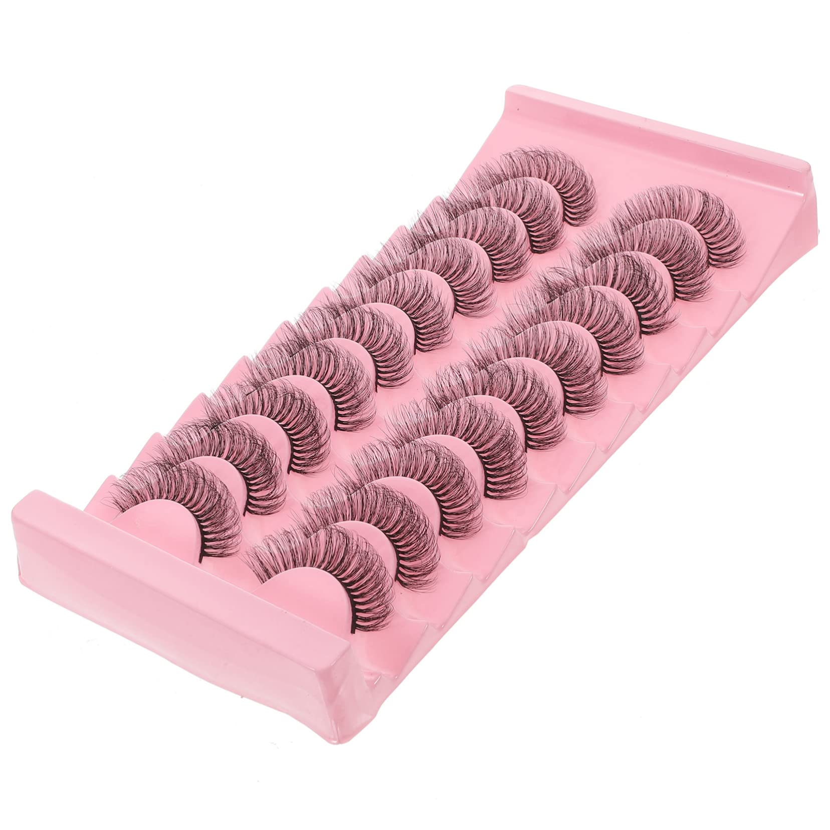Beavorty 40pares Pestañas Postizas De Extensiones Curly Esponjoso Para Maquillaje Noche