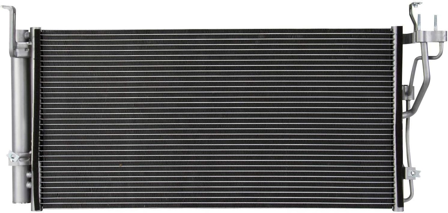 Air Conditioning A/C Condenser Compatible with Hyundai Sonata 2004-2005, XG350, Kia Magentis, Optima, Replace# 9760638004