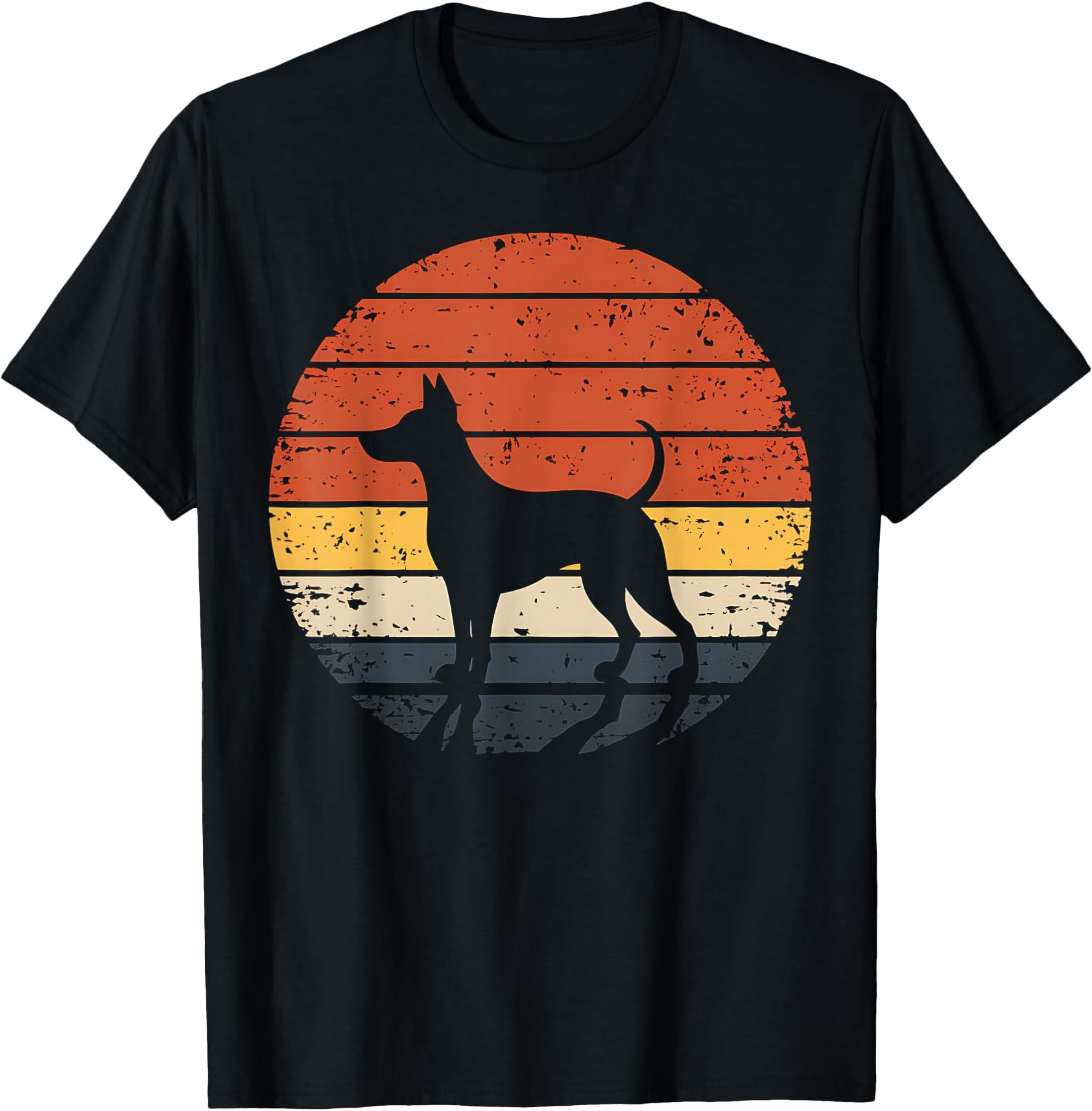 Dogs 365Xoloitzcuintli Dog Sunset Retro Vintage Xolo Owner Gift T-Shirt