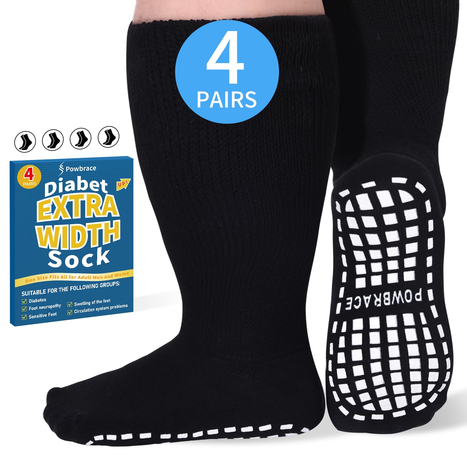 Powbrace Super Width Socks