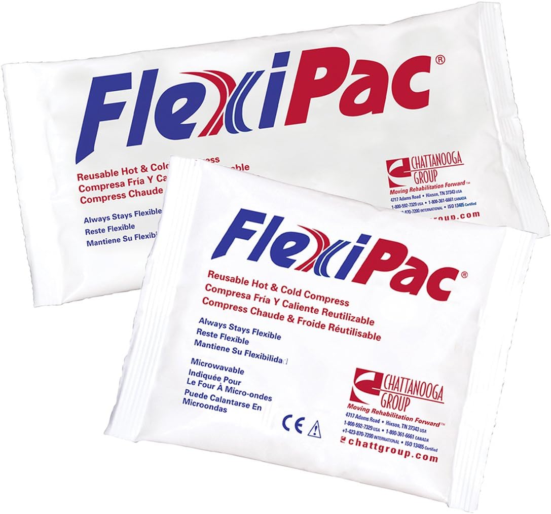 Reusable Hot/Cold Compress Pack - Bundle of 2 Packs: 5 x 6 inches and 5 x 10 inches