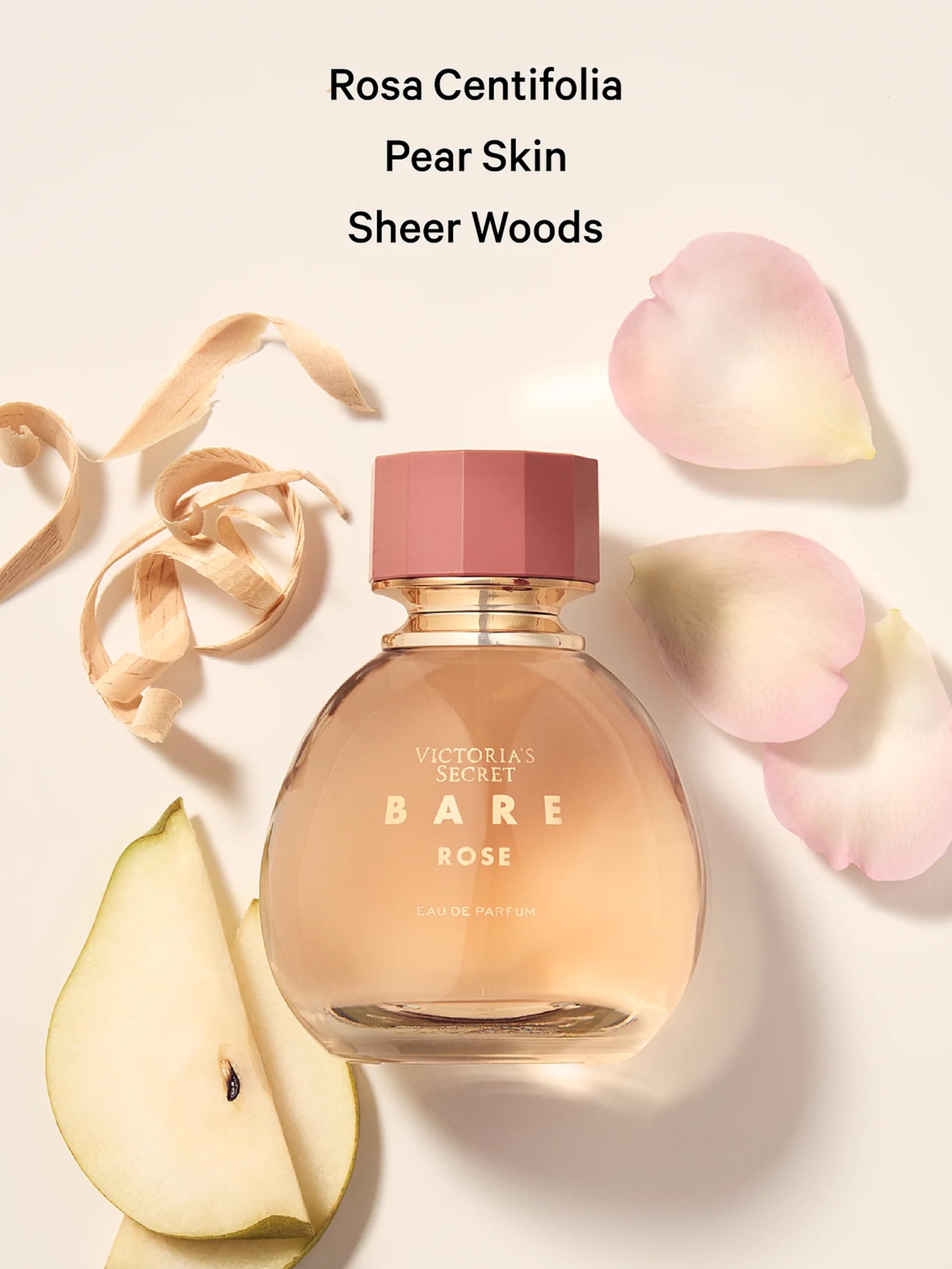 【Victoria's Secret】 BARE ROSE 香水 50mL Victoria's Secret Bare Rose Eau de Parfum 50ML (1.7 fl oz) for