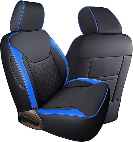 Miniatura 4 de Coverado Jeep Wrangler JK JL - Juego completo de fundas de asiento de automóvil de 4 puertas, fundas impermeables para asientos de automóvil, ajuste