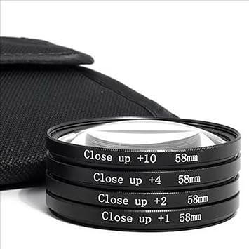 Spe 58Mm Macro Close Up Lens Filter +10 For Canon Eos Ef 18-55Mm 55-250Mm Lens