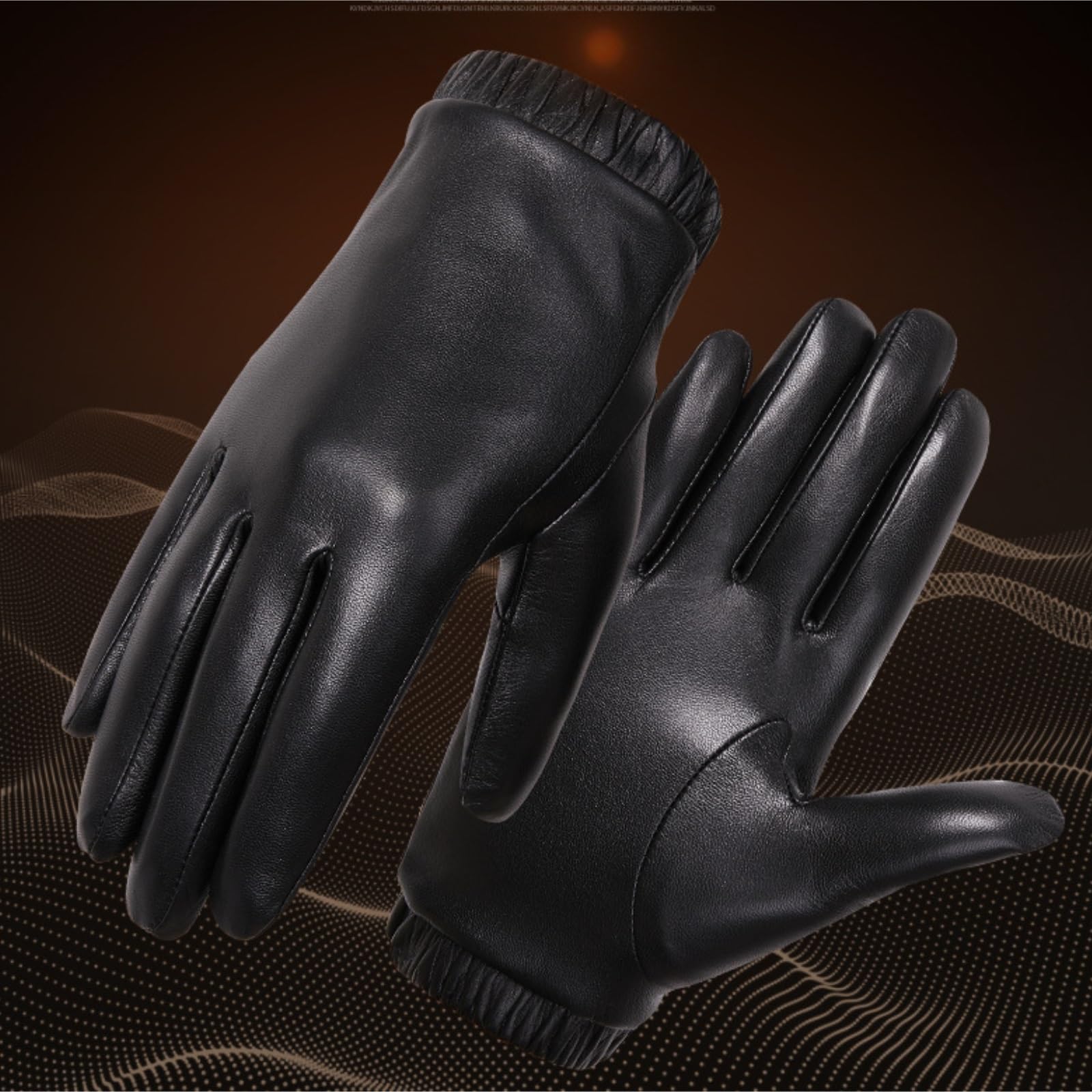 Guantes Térmicos Exterior Guantes De Invierno For Hombre, Además Lana, Cálidos For Conducir Con Pantalla Táctil Invierno