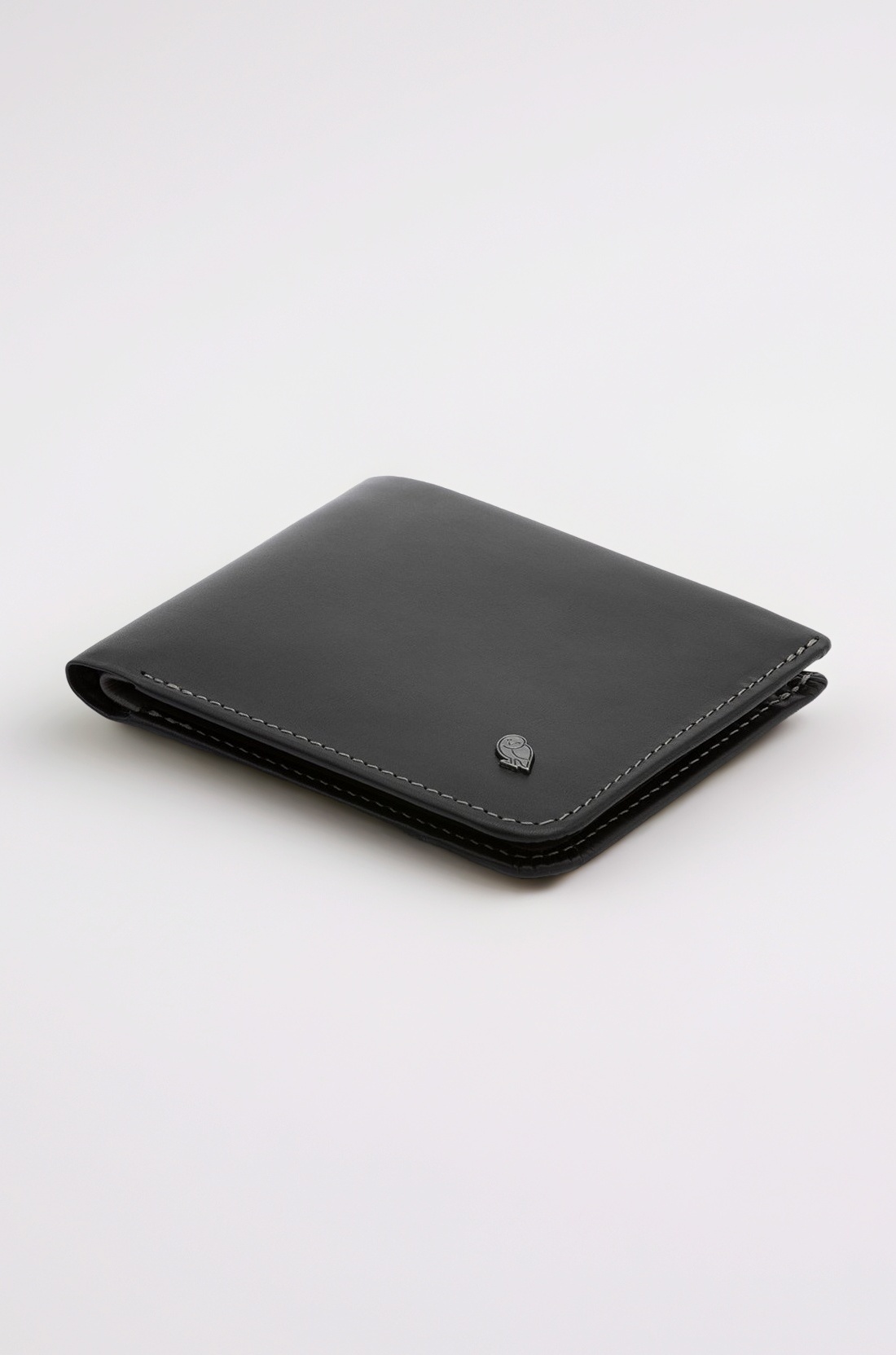 Men's Leather Hide and Seek RFID Wallet (Black)