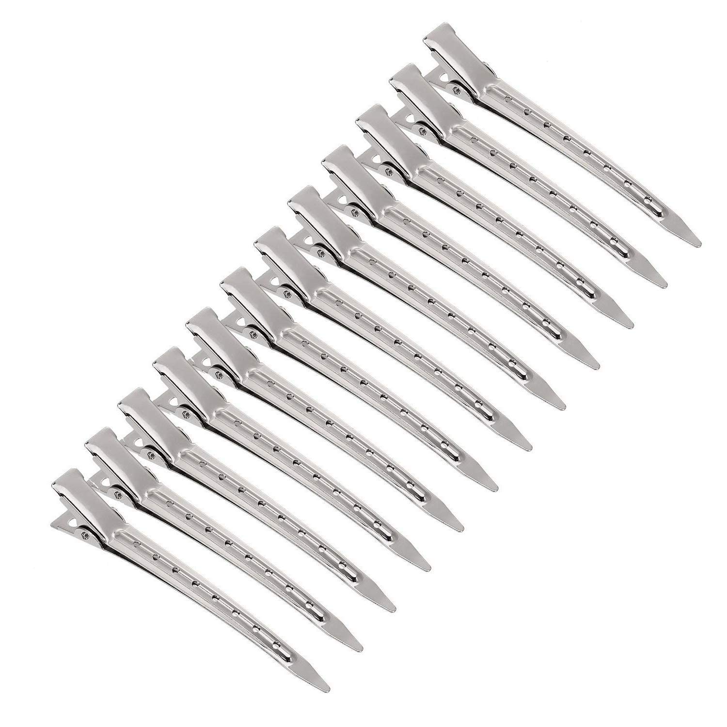 ayushicreationa Hair Styling Clips Professional Steel Sectioning Hair Clips for Salon and Women Girls Accessories (Big) 1