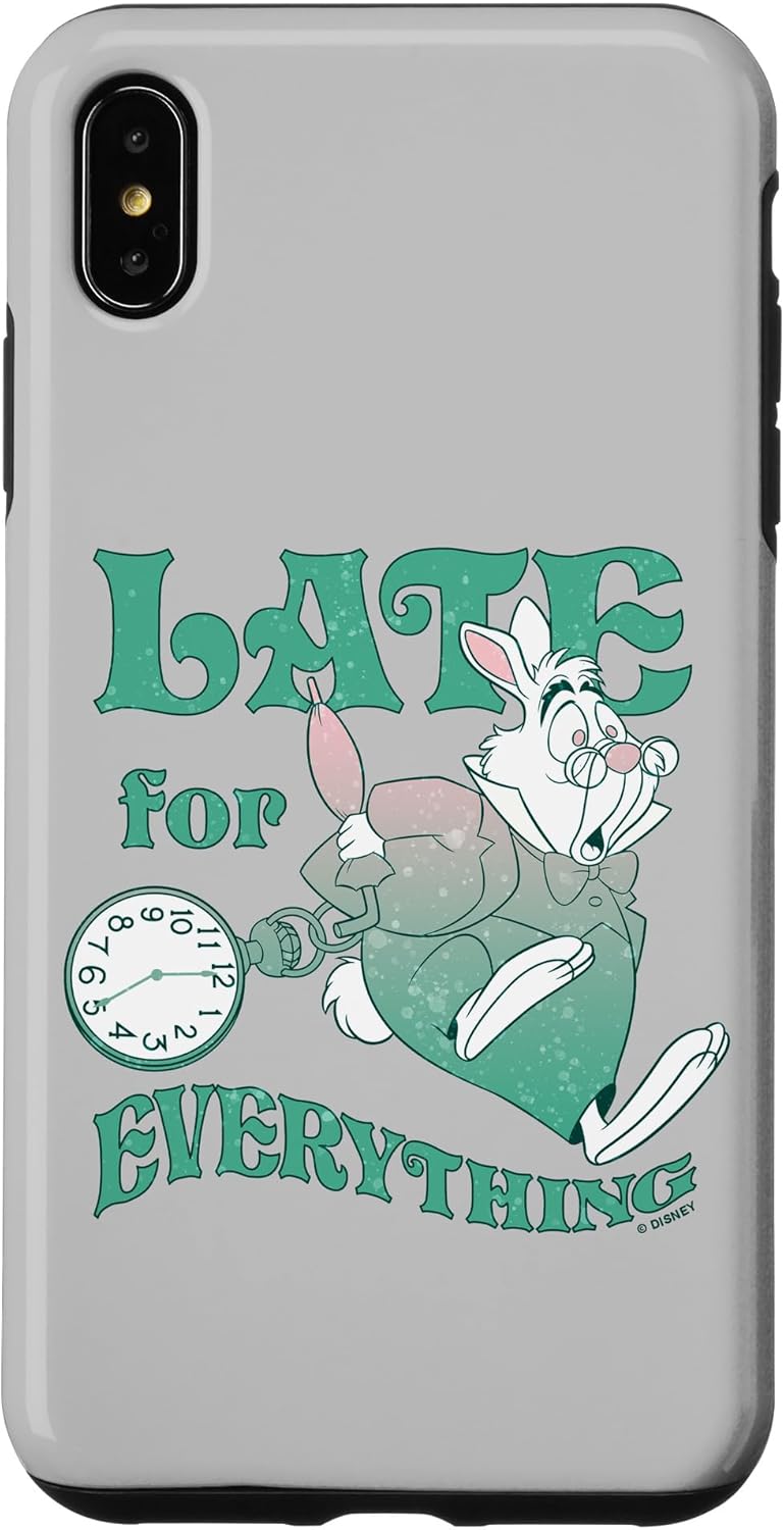 iPhone SE (2020) / 7 / 8 Disney Alice In Wonderland White Rabbit Late For Everything Case