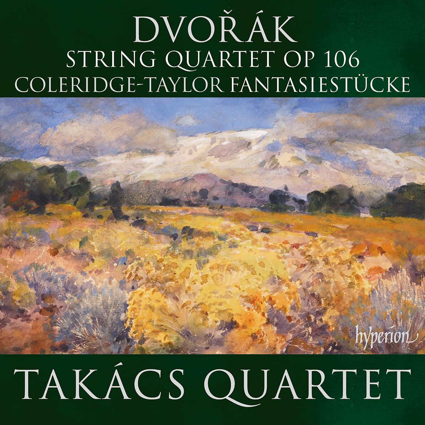 Dvok: String Quartet, Op. 106; Coleridge-Taylor: Fantasiestcke