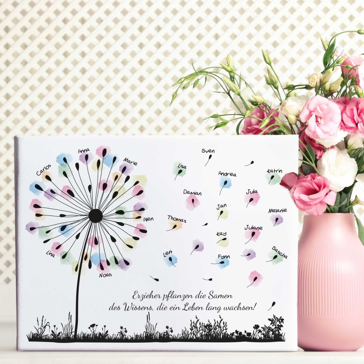 Dankeschön-Geschenkset Für Erzieherinnen – 3 Federmäppchen & Schlüsselanhänger