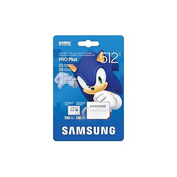 Samsung Memory MB-MD512SA Sonic PRO Plus MicroSD Card