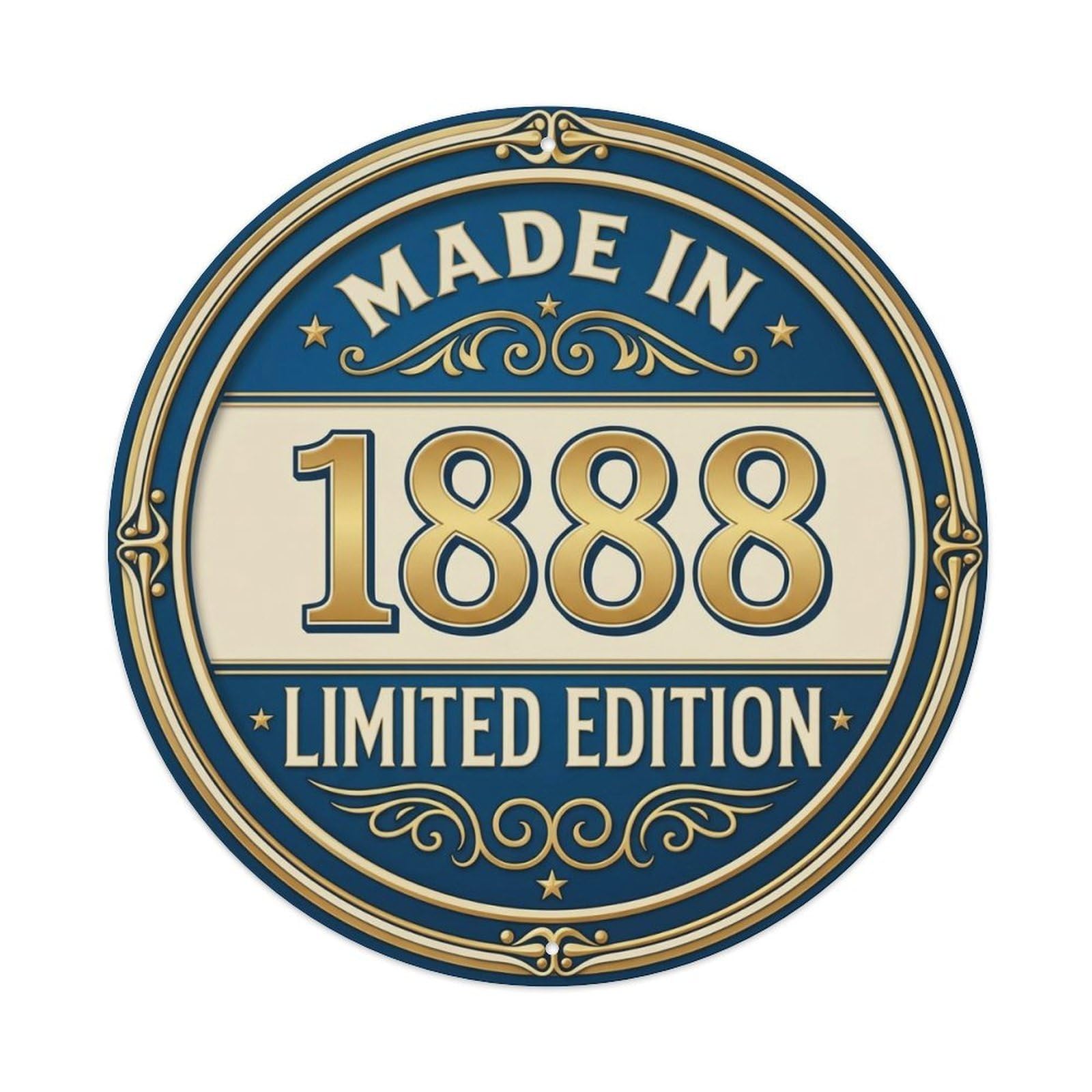 Okahys 8X8inch(20X20cm) Made In 1888 Limited Edition Metal Tin Sign