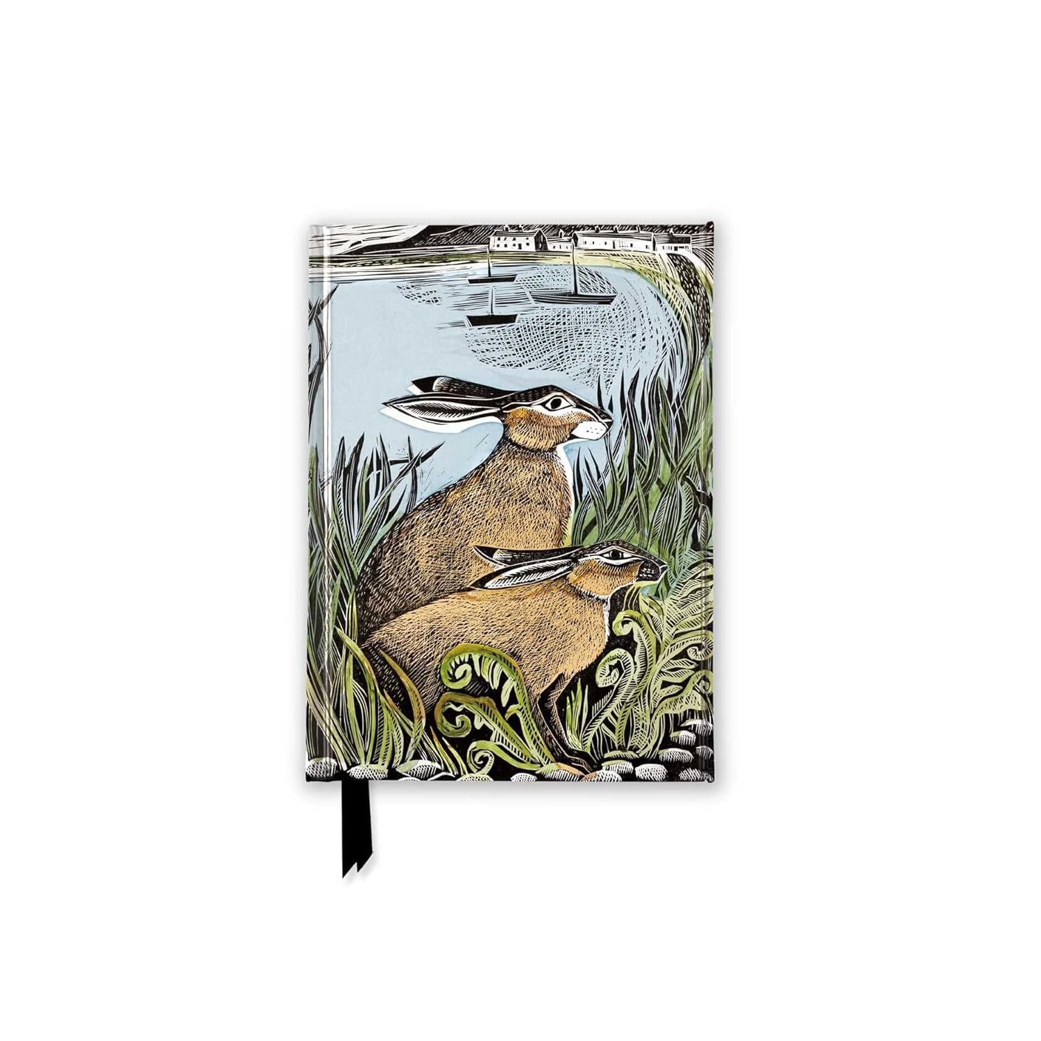 Angela Harding: Rathlin Hares (Foiled Pocket Journal) (Flame Tree Pocket Notebooks)