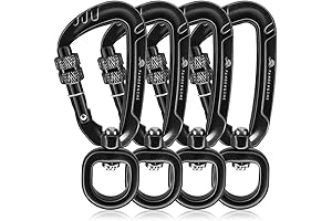 PANDENGZHE Locking Carabiner Clips for Safeguarding Adventures