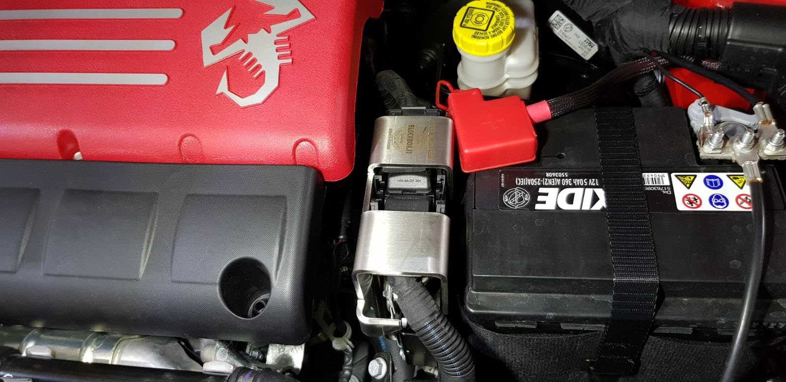 Steel Monster - Blindatura corazzata per centralina Motore - Modello SM03 4 Millimetri Rinforzato - Protezione Auto - Block Box Antifurto (Centraline Euro 6 Benzina)