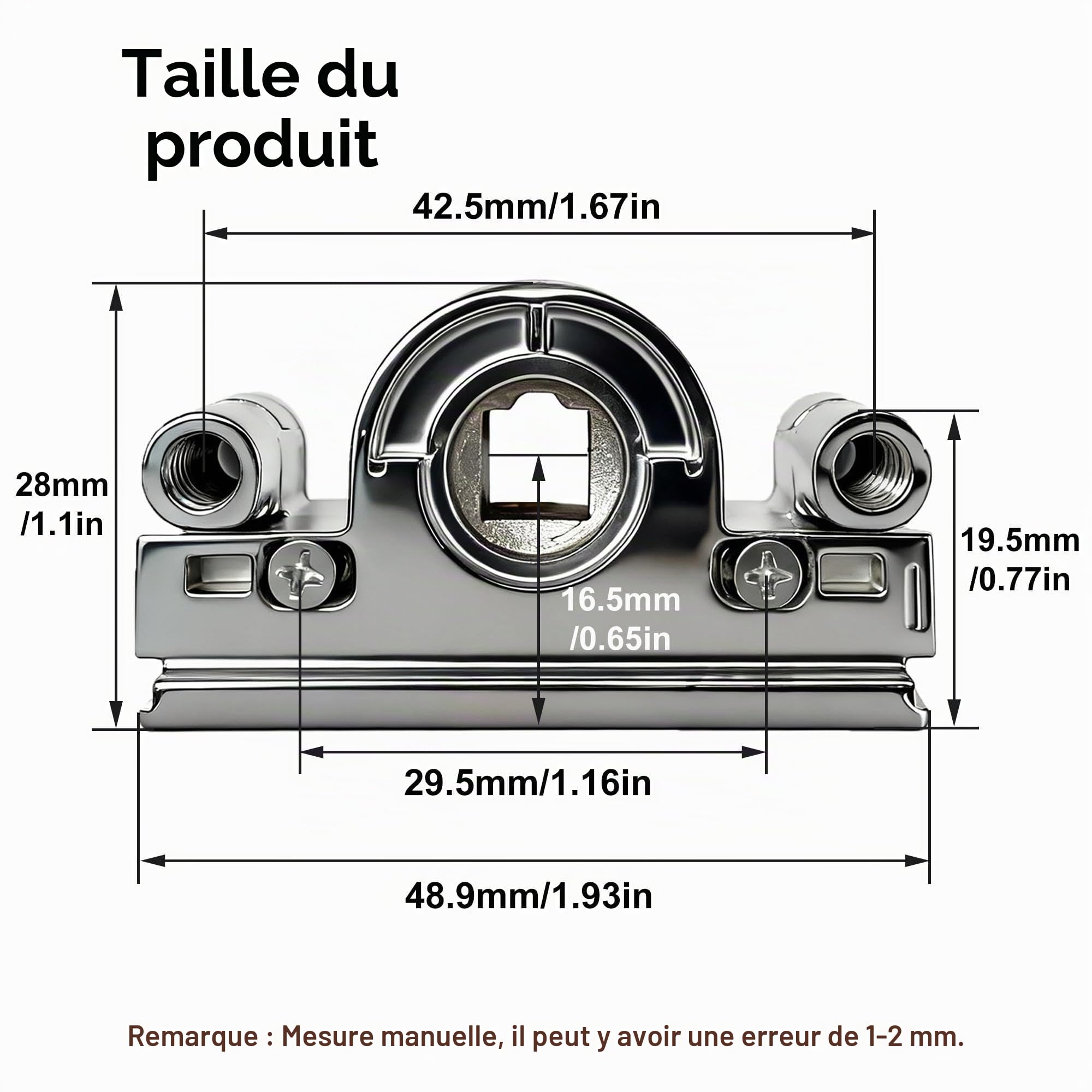 Roto Lot de 2 boîtiers à vis sans fin 14,5 mm pour réparation Roto Centro 100/101