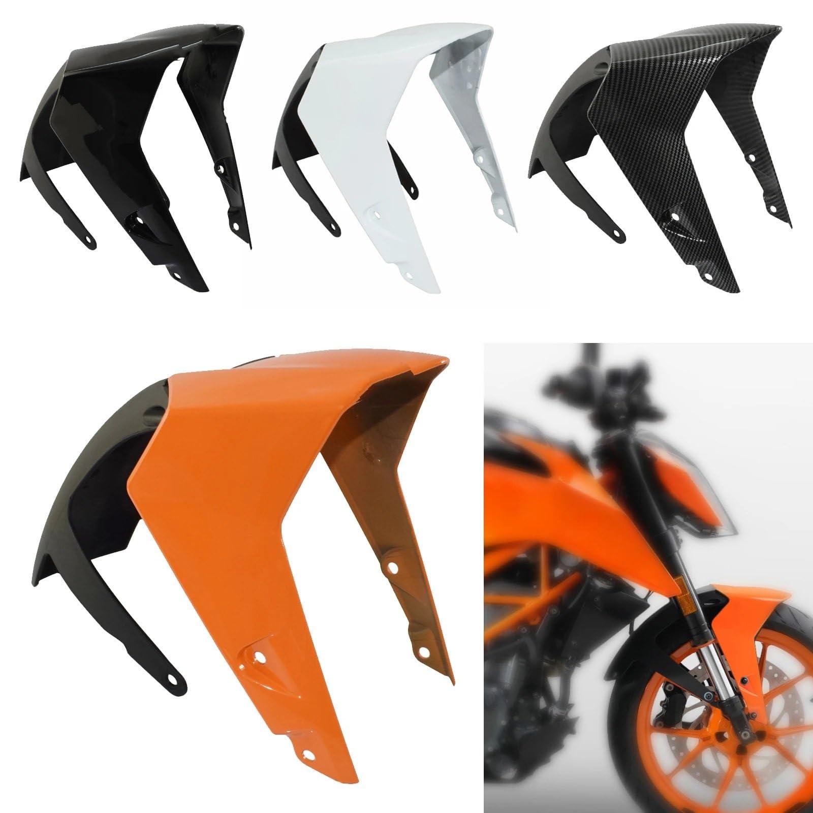 Błotnik motocyklowy Dla K&TM Duke 125 250 390 2017-2024