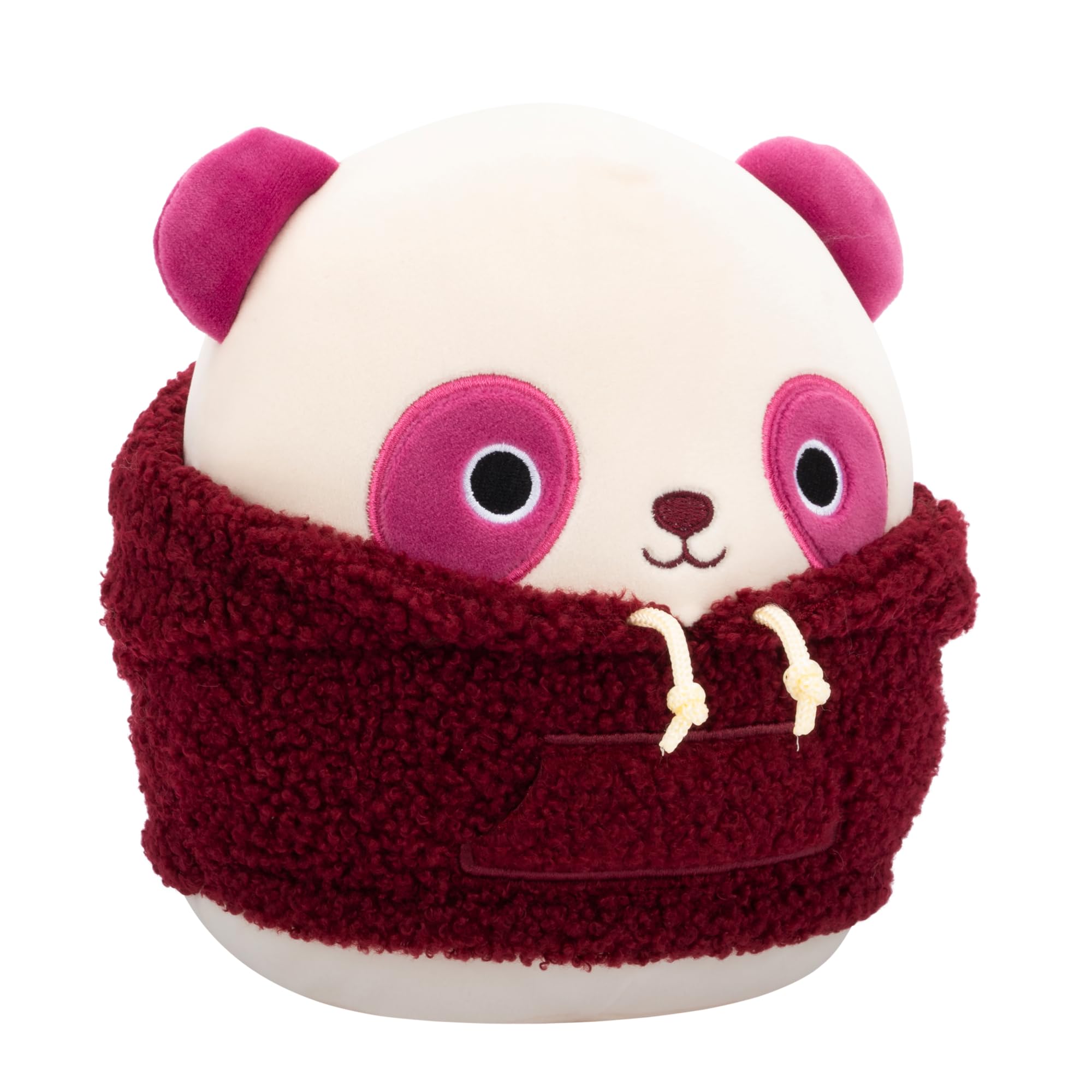 Squishmallows Original 7.5-Inch Ponder the Panda with a Wooly Hoodie, Multicolor, 7.5 inches - Image 2