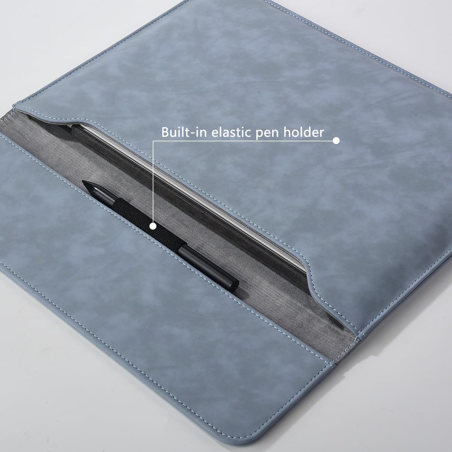 Surface Pro 11/10/9/8/7/6/5/4/Pro X Sleeve case, for Microsoft 12-12.3-13 Inch Tablet Waterproof Ultrathin Carrying Cover (Smoke) - Image 3