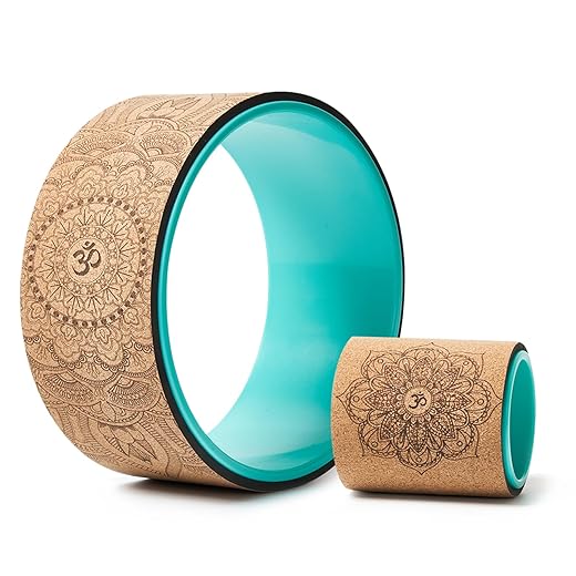 Extra-Cushion Dual-Size Yoga Wheels