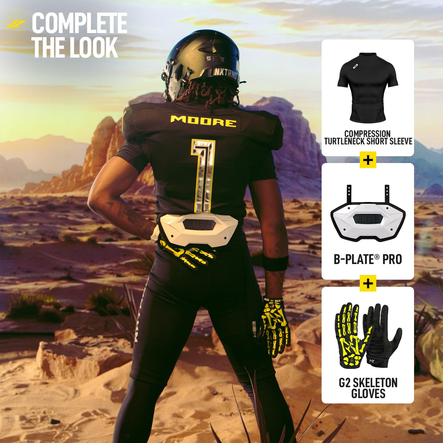 Amazon.com: NXTRND: Football Back Plates
