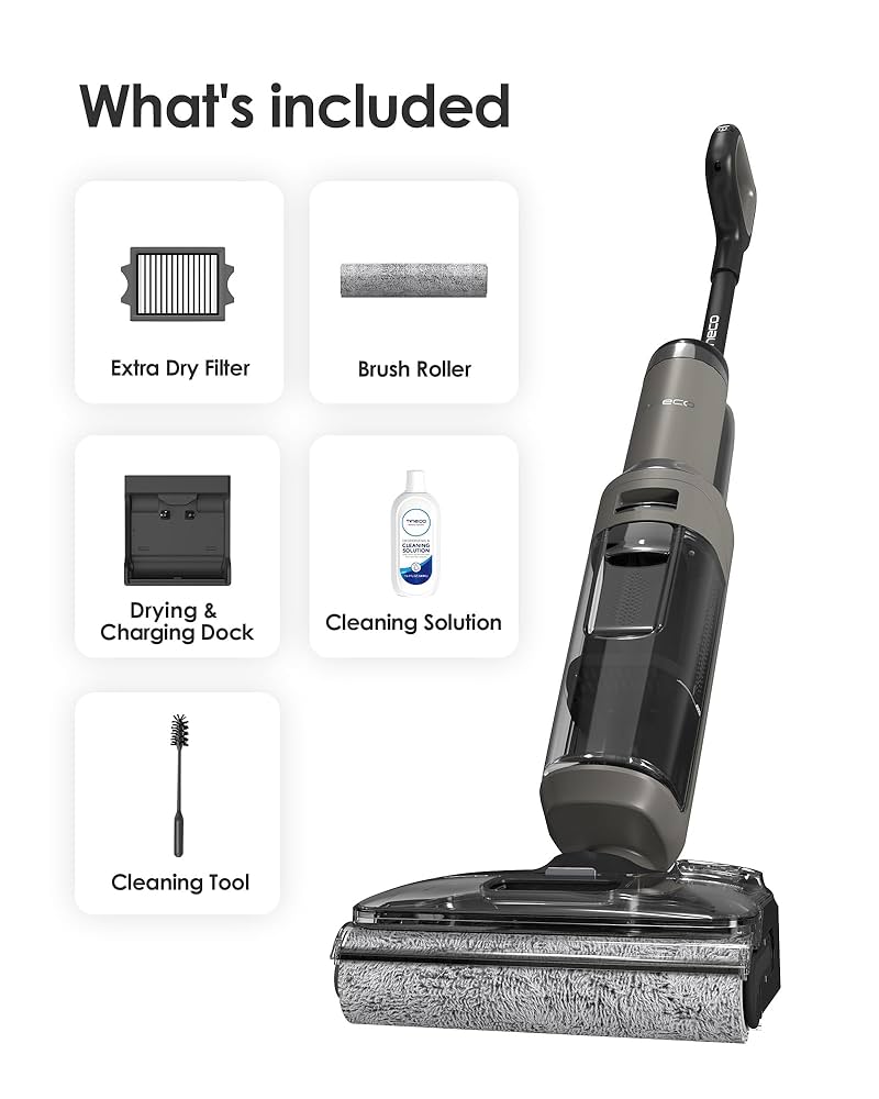 Amazon.com - Tineco Floor ONE i6 Stretch Wet Dry Vacuum