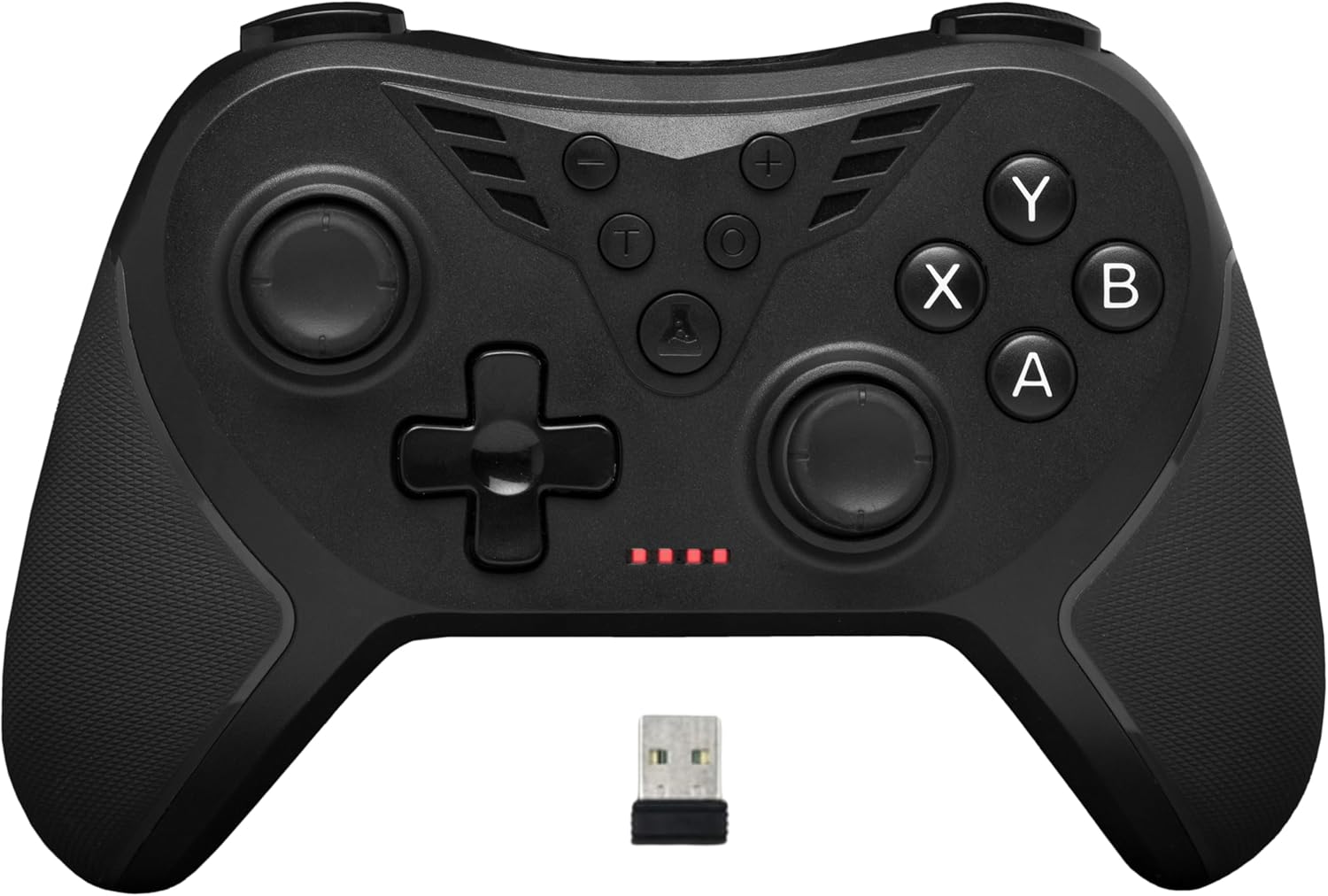 Davant view of The G-Lab K-Pad Helium WL Wireless PC Controller with USB receiver
