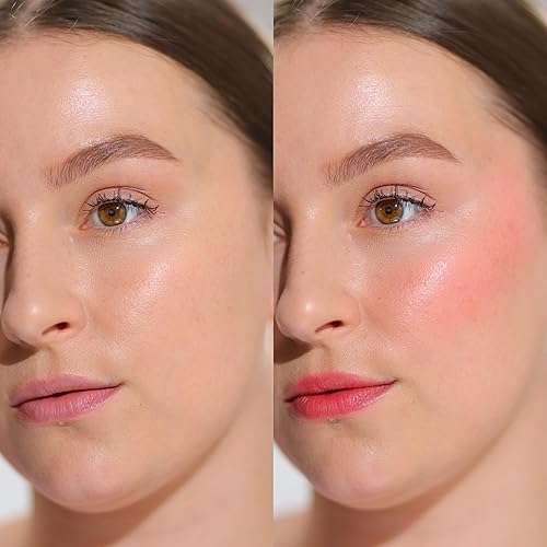 Revolution, Jelly Blush Stick Lip & Cheek Stain, Long-Lasting & Buildable with Hyaluronic Acid & Aloe, Vegan & Cruelty-Free, Peach Orange(Peach Orange,0.19 Ounce (Pack of 1))