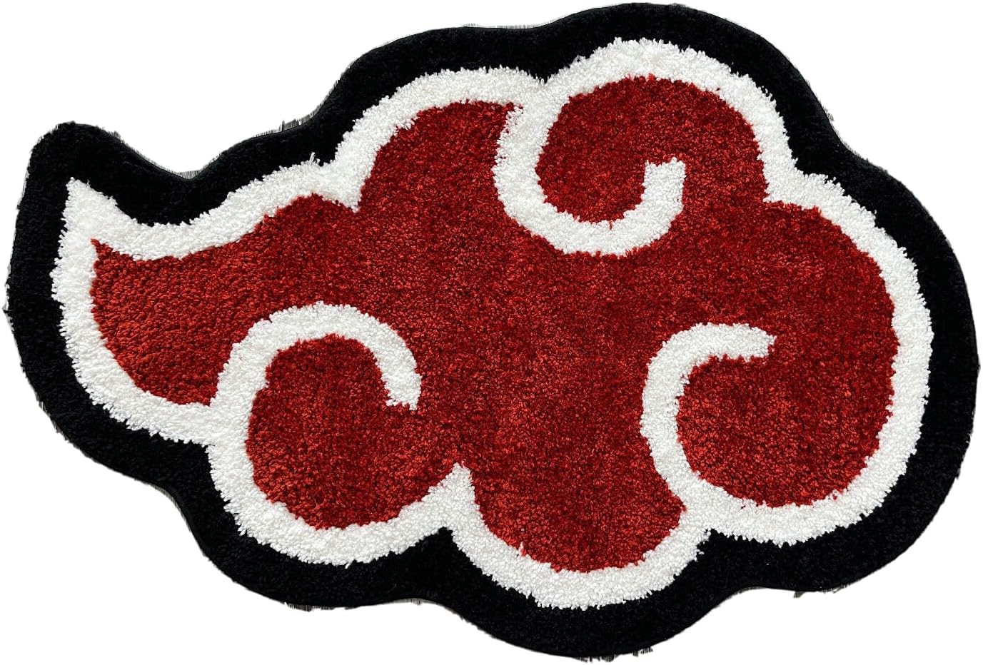 EXIGENT Premium Red Cloud Ultra Soft Anti-Slip Floor Door Mat Rug (RedCloud)