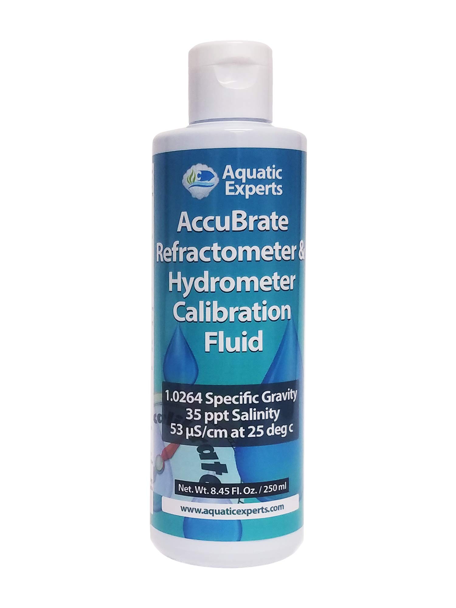 Buy AccuBrate Refractometer and Hydrometer Salinity Calibration Fluid