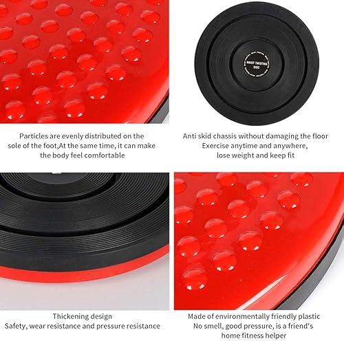 Miniatura 6 de Disco de cintura torcida, tablas de torsión para la cintura, ejercicio aeróbico, fitness, delgada, tabla giratoria para mujer, equipo deportivo