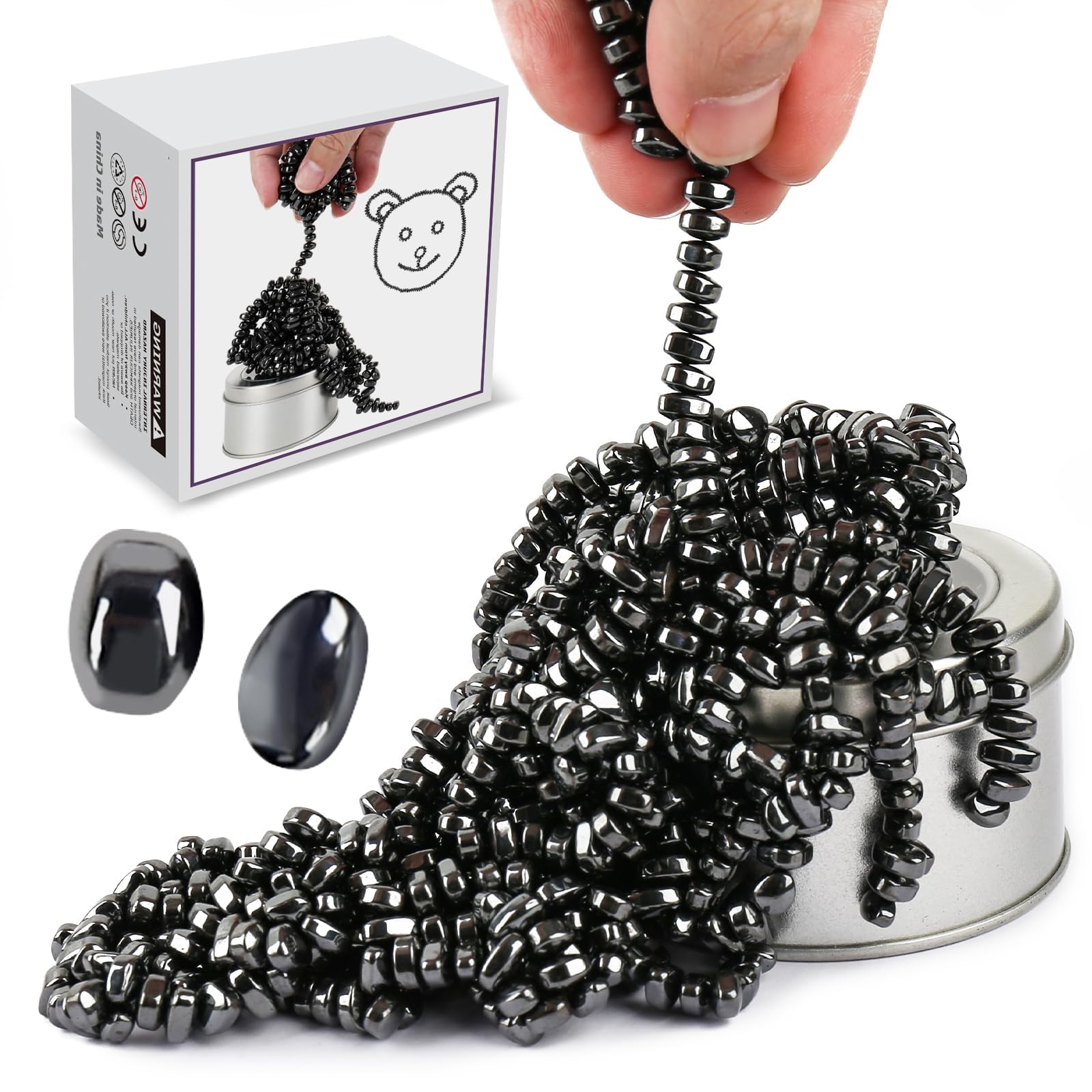 550pcs Putty, Fidget Toys, Fidget Toys Adults, Desk Fidgets Toys for Office Stress/Anxiety Relief ,Adults Gifts
