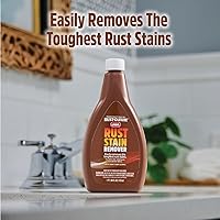 Vista 2 de Rust-Oleum Whink removedor de manchas de óxido Quitamanchas de hierro de gran potencia para inodoros y lavabos blancos, telas y alfombras