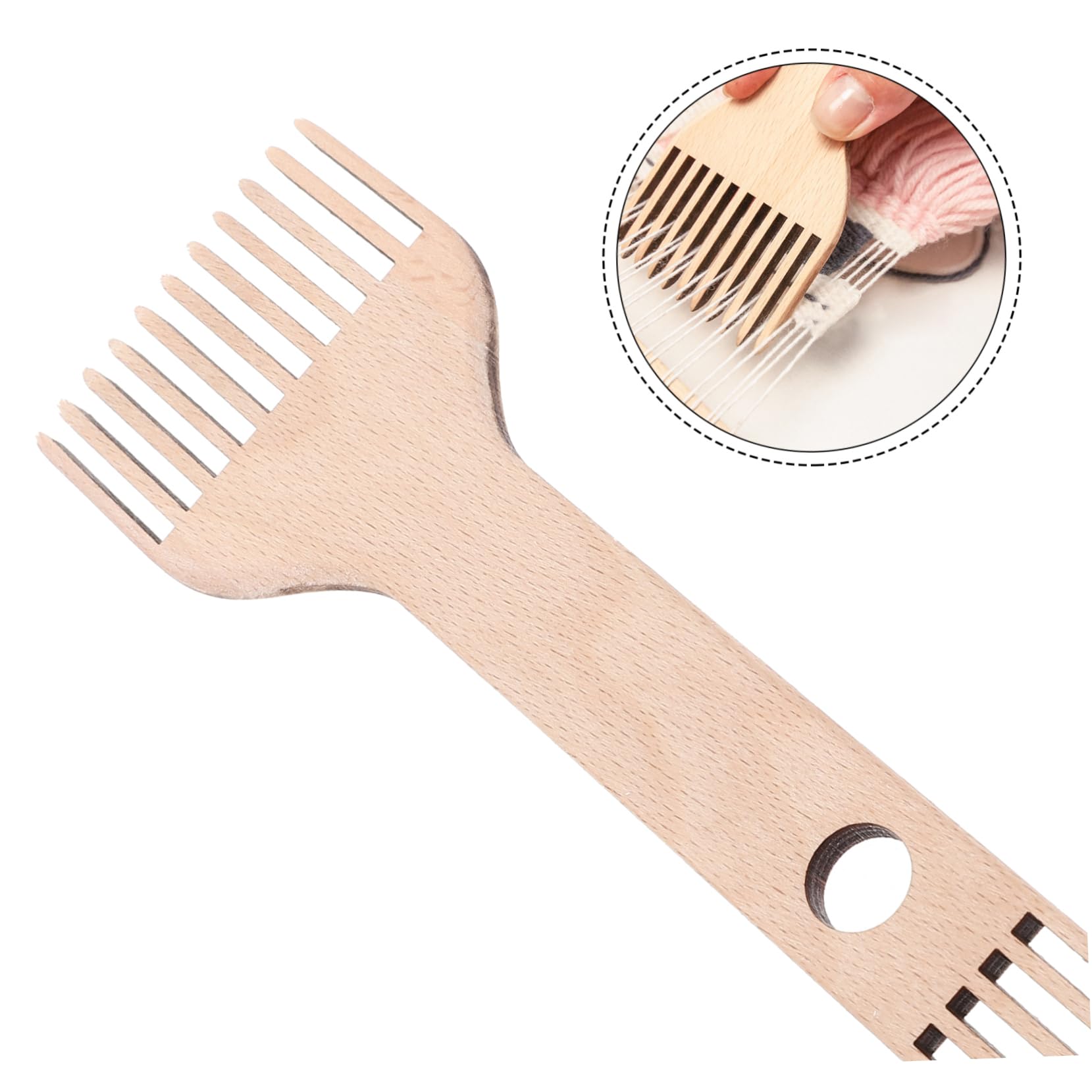 職人手作り逸品ブラシ☆木製コーム 小型 つげブラシ☆国産品