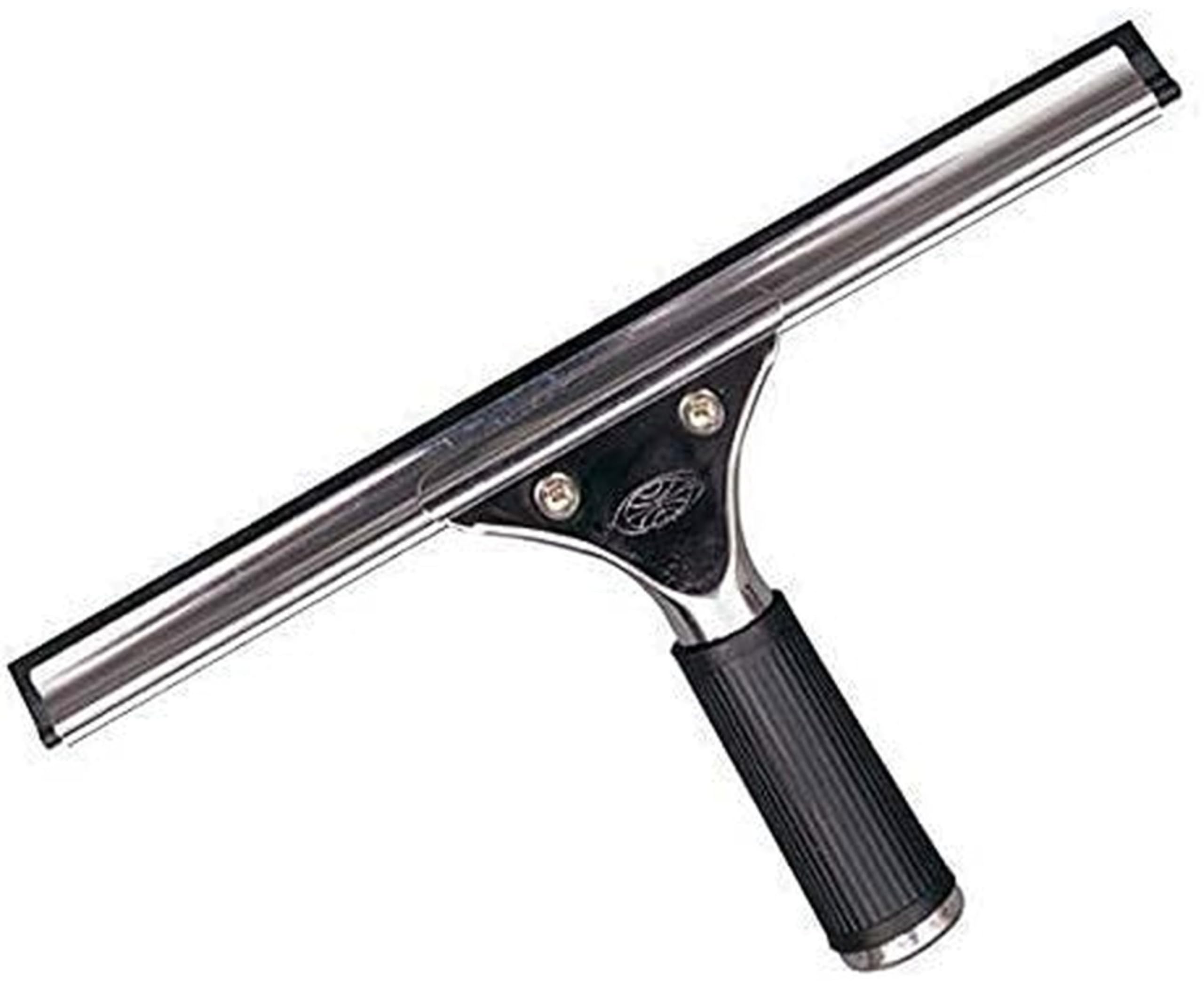 Cleaning Wiper Glass Wiper Window Mirror Cleaning Tool with Squeegee Cleaner Washer Rubber Blade for Bathroom Tiles, Kitchen, Floor Car (s.s.Squeegee)-image-11