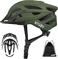 SecurityFreedom Adult Bike Helmet Men Women: Lightweight Adjustable CPSC/EN1078 Certified with Visor, 2 Liners, Bag for Road MTB Commute