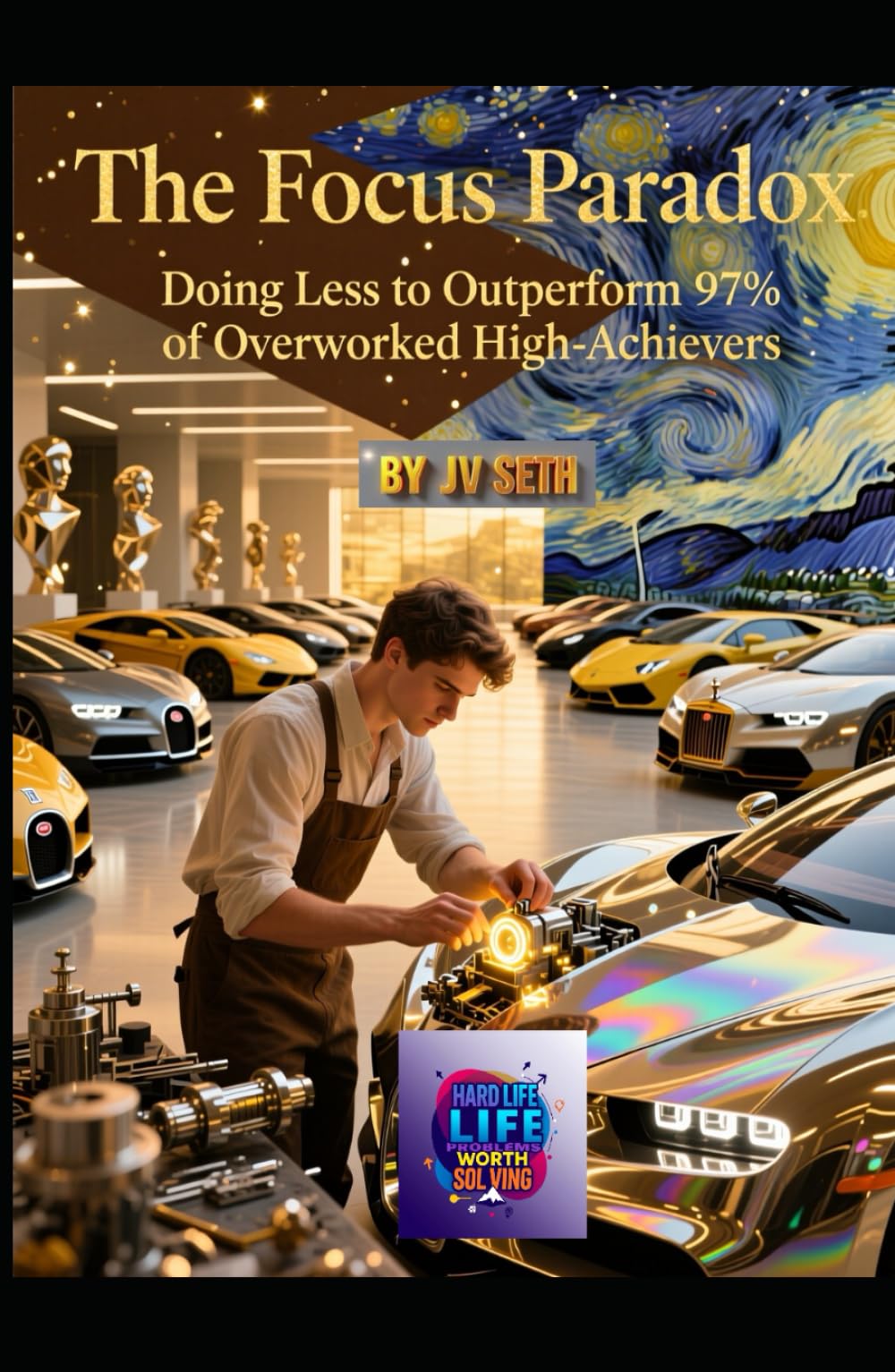 The Focus Paradox: Doing Less to Outperform 97% of Overworked High-Achievers: How Strategic Restraint, Selective Attention, and Purposeful Omission ... and Life (Hard Life Problems Worth Solving)