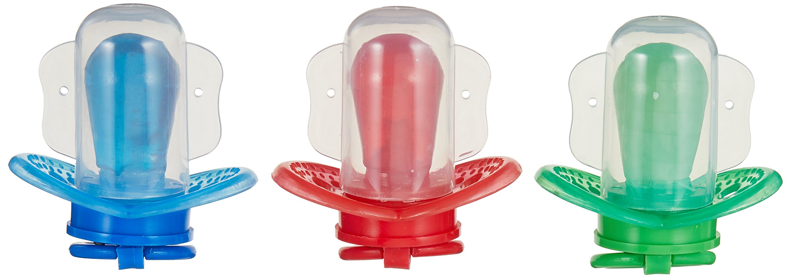 Cool Blinki Tower, 24 blinkende Nuckellollis im Papptower, süße Schnullis, 24 x 15 g