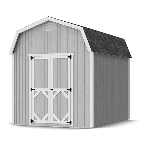 Little Cottage Co. 8x10 Classic Gambrel Barn with 6 ft.