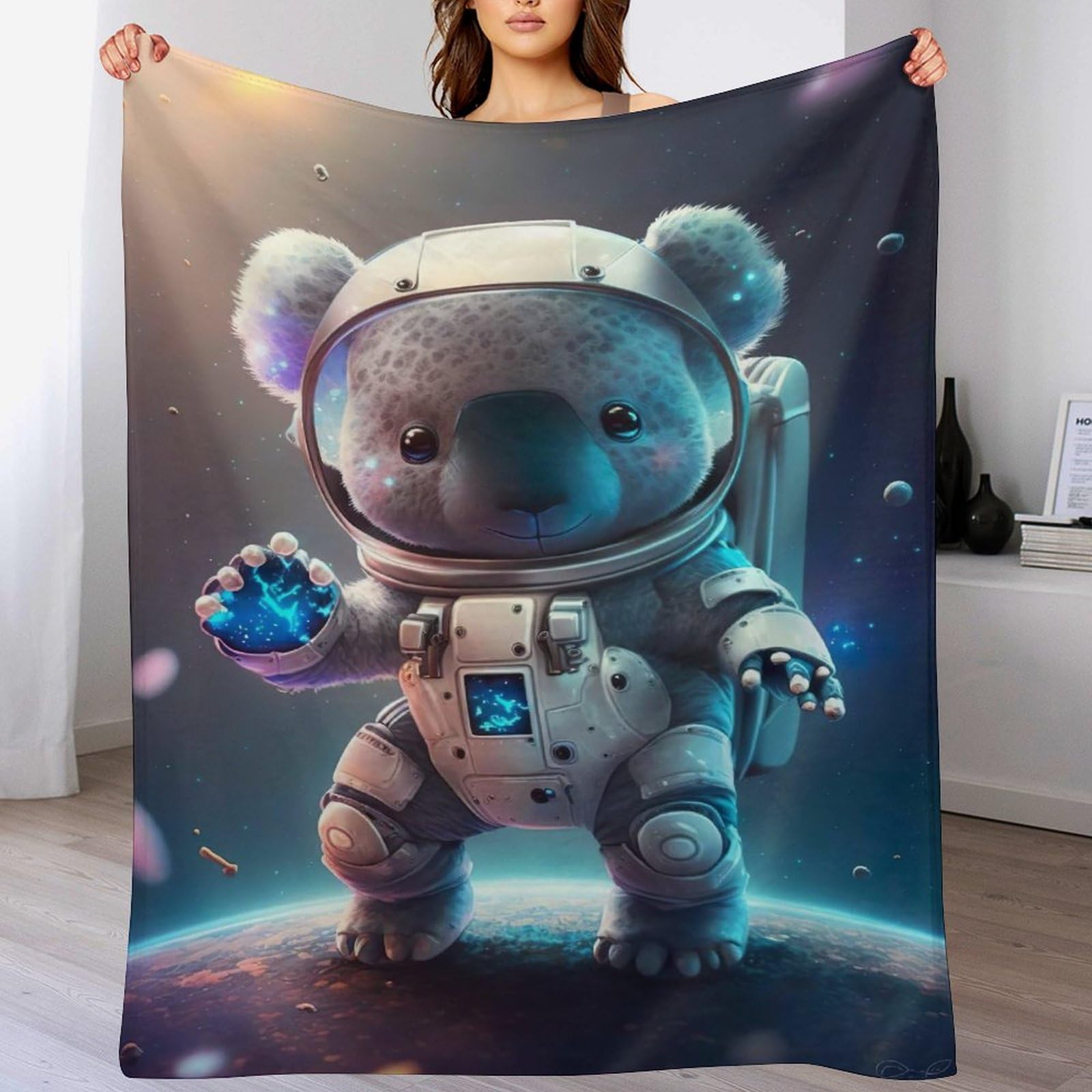 Plaid ours en peluche pour vos soirées cocooning confortables sur le canapé