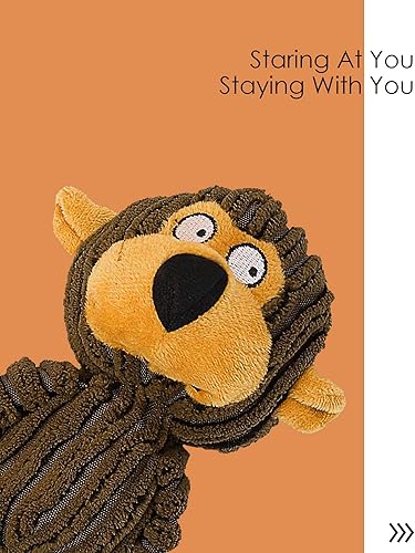 Miniatura 3 de HGB Juguetes chirriantes para cachorros, juguetes de peluche para masticar para dentición, juguetes para perros pequeños, juguetes para perros